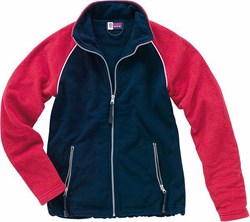 Obrázky: Runner fleece USBASIC červený dámský svetr M