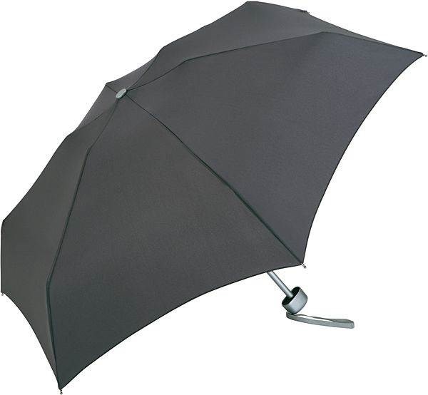 Obrázky: Čtyřdílný skládací mini deštník v obalu - šedý, Obrázek 1