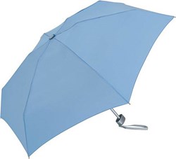 Obrázky: Čtyřdílný skládací mini deštník v obalu - sv.modrý