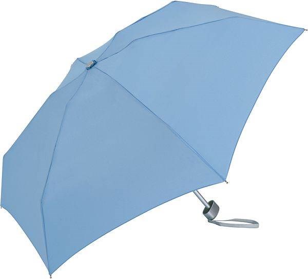 Obrázky: Čtyřdílný skládací mini deštník v obalu - sv.modrý, Obrázek 1
