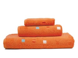 Obrázky: Oranžový froté ručník FRAMSOHN SOFT 600g/m2