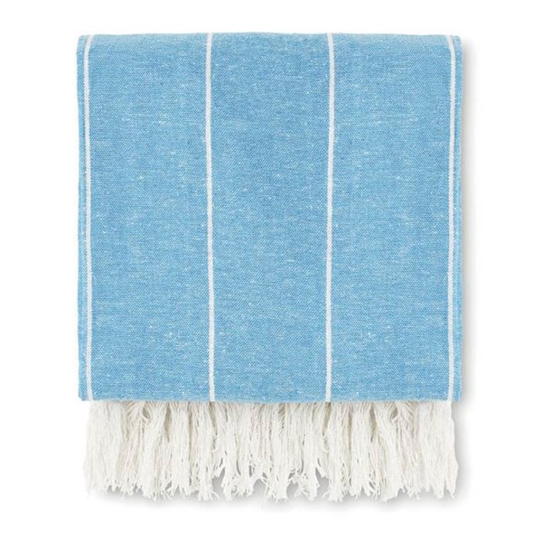 Obrázky: Tyrkysový kulatý bavlněný ručník, Obrázek 2