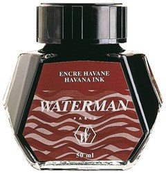 Obrázky: WATERMAN Lahvičkový inkoust - hnědý