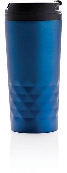Obrázky: Modrý termohrnek 300 ml s geometrickým vzorem, Obrázek 2