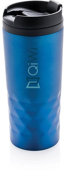 Obrázky: Modrý termohrnek 300 ml s geometrickým vzorem, Obrázek 4