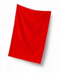 Obrázky: Červený ručník LUXURY 30x50 cm, gramáž 400 g/m2