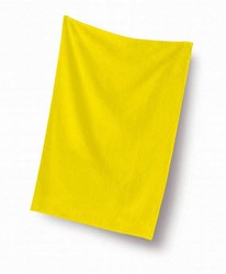 Obrázky: Tmavě žlutý ručník LUXURY 30x50 cm, gramáž 400g/m2