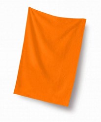 Obrázky: Oranžový ručník LUXURY 30x50 cm, gramáž 400 g/m2