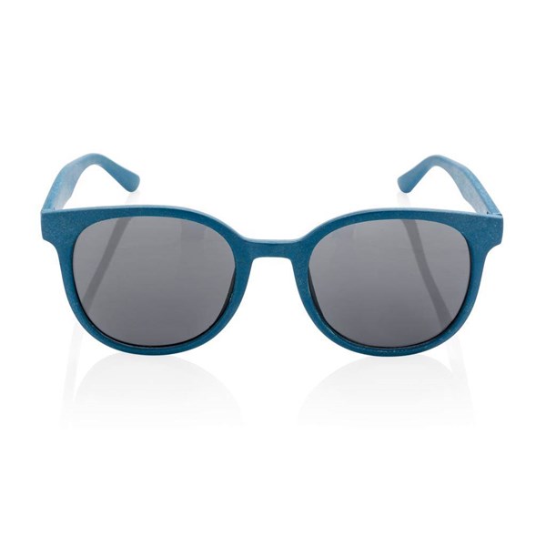 Obrázky: Modré sluneční brýle s obroučkami ze slámy, Obrázek 2
