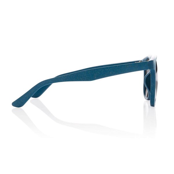 Obrázky: Modré sluneční brýle s obroučkami ze slámy, Obrázek 3