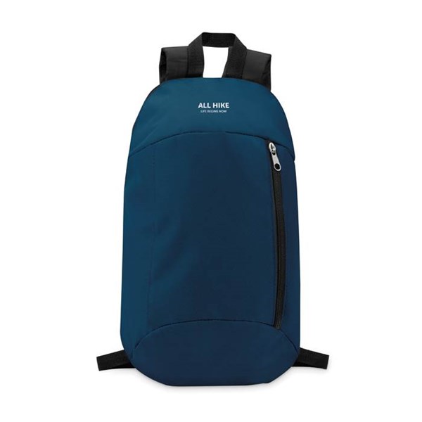 Obrázky: Tmavě modrý batoh s polstrovanými zády, Obrázek 3