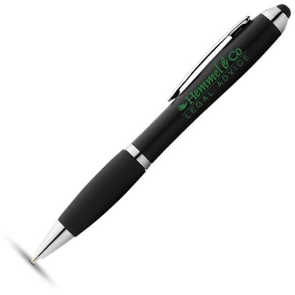 Obrázky: Černé kuličkové pero se stylus hrotem,ČN