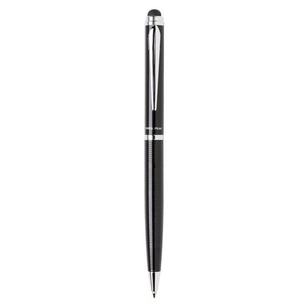 Obrázky: Černé luxusní kuličkové pero se stylusem SwissPeak, Obrázek 2