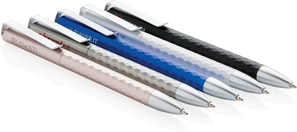 Obrázky: Plastové pero s kovovým klipem, růžové, Obrázek 6