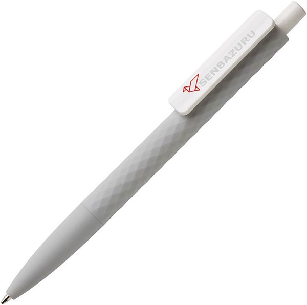 Obrázky: Šedé kul. pero Smooth touch s diamant. vzorem, Obrázek 4