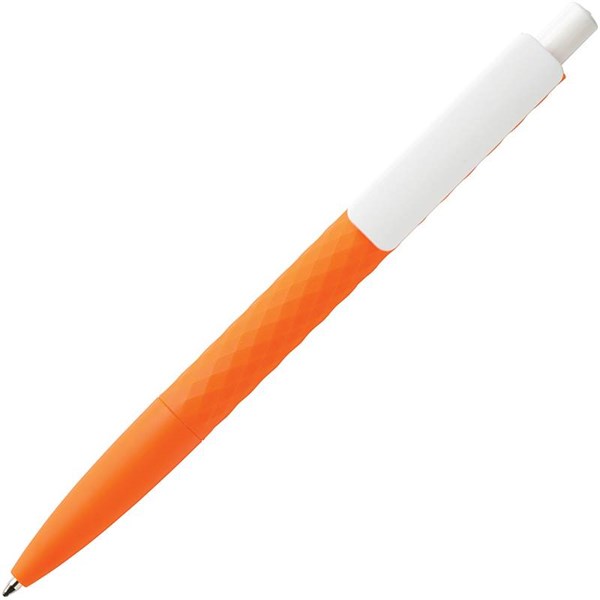 Obrázky: Oranžové kul. pero Smooth touch s diamant. vzorem, Obrázek 2