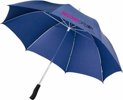 Obrázky: SLAZENGER modrý golfový deštník s EVA ručkou