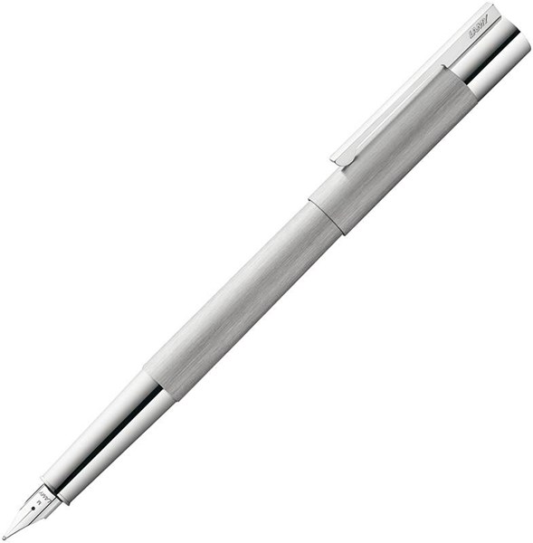 Obrázky: LAMY Scala Brushed Steel, plnicí pero, F