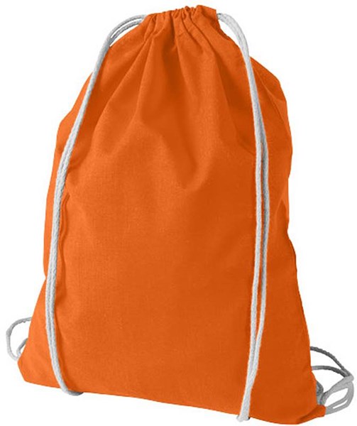 Obrázky: Oranžový bavlněný batoh