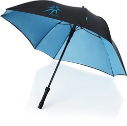 Obrázky: MARKSMAN černo modrý čtvercový deštník