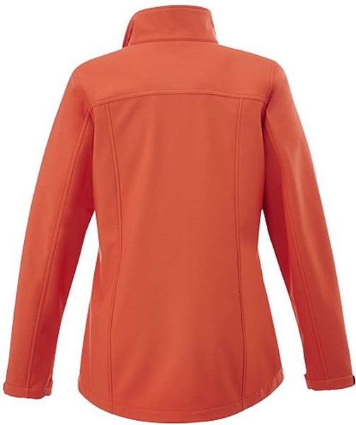 Obrázky: Oranžová dám. softshellová bunda Maxson ELEVATE S, Obrázek 2