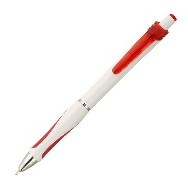 Obrázky: Kuličkové pero MICRO s mikrohrotem bílo červené