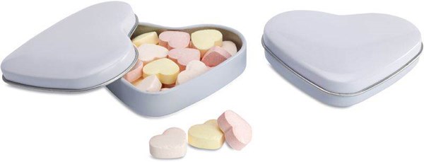 Obrázky: Srdíčkové bonbóny v bílé  krabičce Lovemint, Obrázek 3