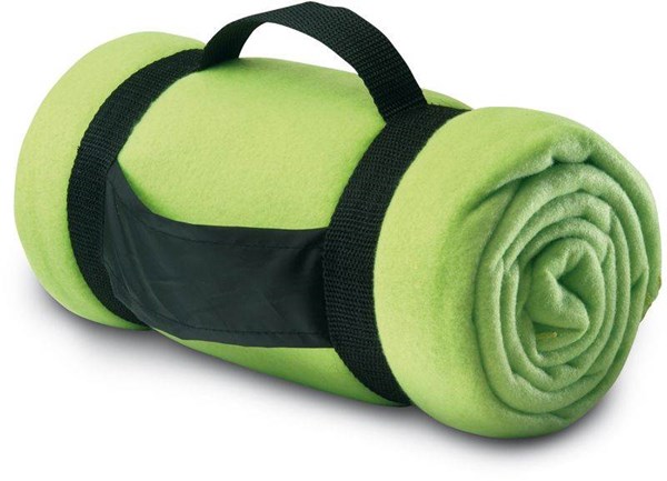 Obrázky: Limetková deka s popruhy