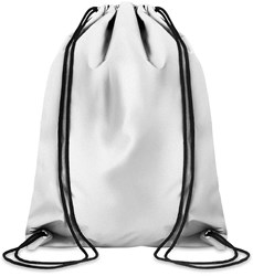Obrázky: Stříbrný reflexní batoh se šňůrkami