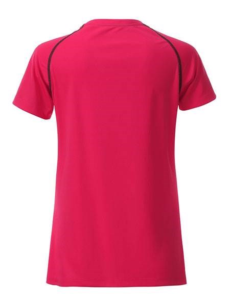 Obrázky: Dámské funkční tričko SPORT 130, růžová/antrac. L