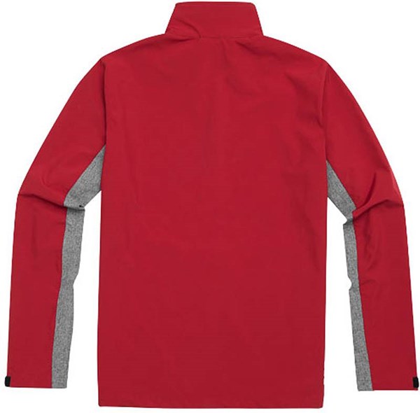 Obrázky: Pánská červeno-šedá softshellová bunda Vesper L, Obrázek 2