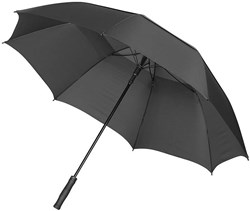 Obrázky: Černý automatický deštník s ventilací