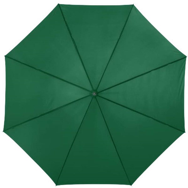 Obrázky: Zelený automatický deštník, tvarovaná rukojeť, Obrázek 2