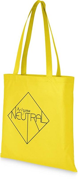 Obrázky: Taška z netkané textilie, žlutá