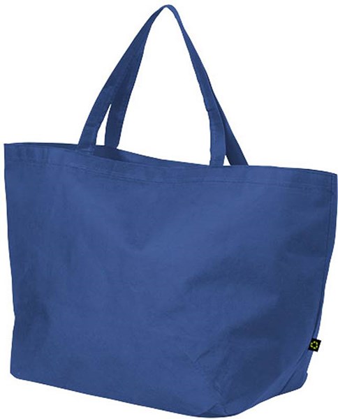 Obrázky: Modrá netkaná nákupní taška