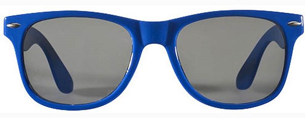 Obrázky: Sluneční brýle s modrou plastovou obrubou, UV 400, Obrázek 2