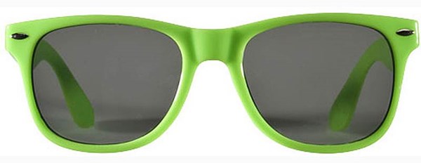 Obrázky: Sluneční brýle s limetkovou plast. obrubou, UV 400, Obrázek 2