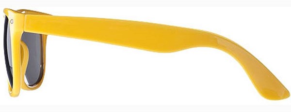 Obrázky: Sluneční brýle se žlutou plastovou obrubou, UV 400, Obrázek 3