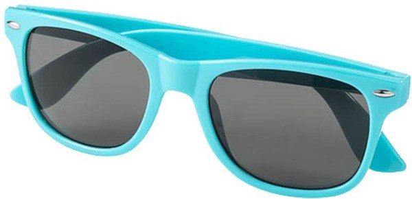 Obrázky: Sluneční brýle s tyrkys. plastovou obrubou UV 400, Obrázek 2