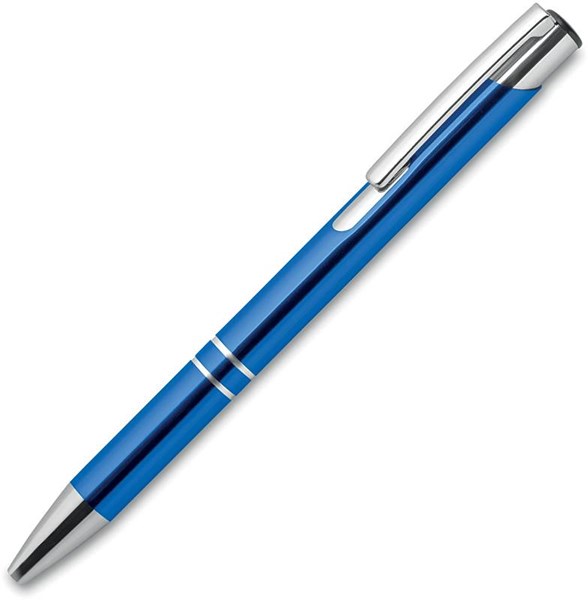 Obrázky: Král. modré kuličkové pero s hliníkovým povrchem, MN, Obrázek 4