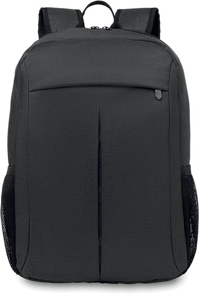 Obrázky: Černý polyesterový batoh na laptop 15"