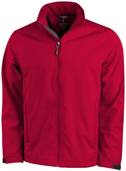 Obrázky: Červená softshellová bunda Maxson ELEVATE XL, Obrázek 1