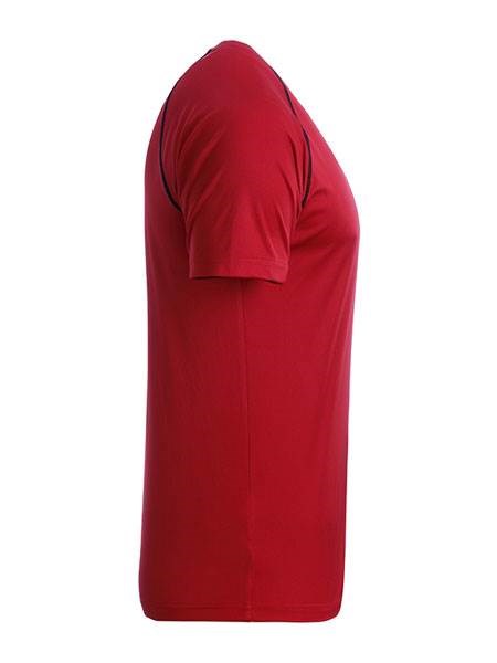 Obrázky: Pánské funkční tričko SPORT 130, červená/černá XL, Obrázek 4