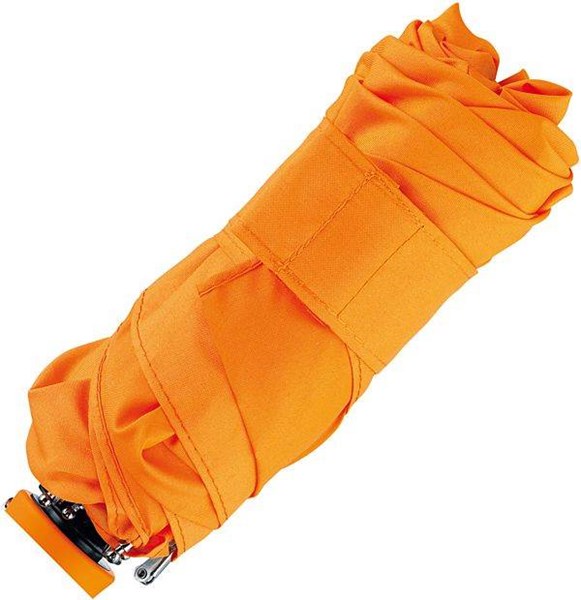 Obrázky: Čtyřdílný automatický mini deštník - oranžový, Obrázek 4