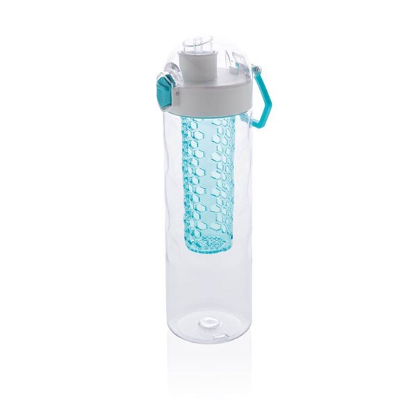 Obrázky: Tyrkysová láhev s infuserem, 700 ml