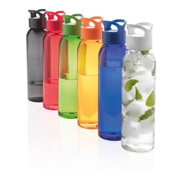 Obrázky: Zelená transparentní láhev na vodu, 650 ml, Obrázek 6