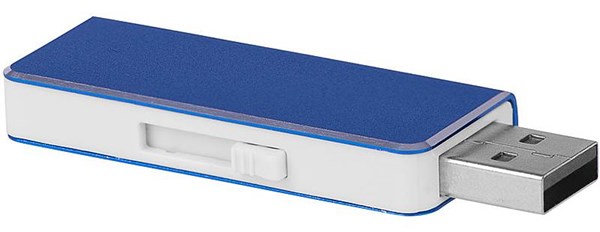 Obrázky: Modro-bílý USB disk 8GB
