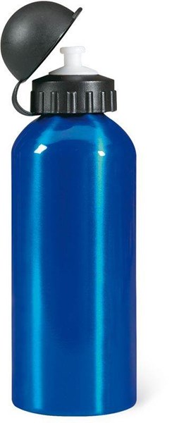 Obrázky: Modrá kovová chladicí láhev na nápoje 600 ml, Obrázek 2