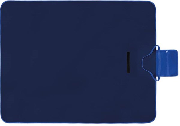 Obrázky: Modrá pikniková deka s nepromokavou spodní stranou, Obrázek 2