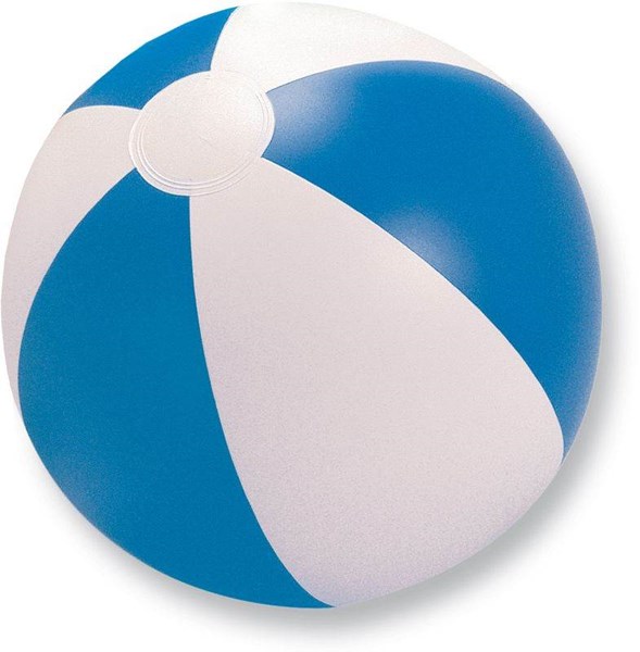 Obrázky: Modro-bílý plážový nafukovací míč